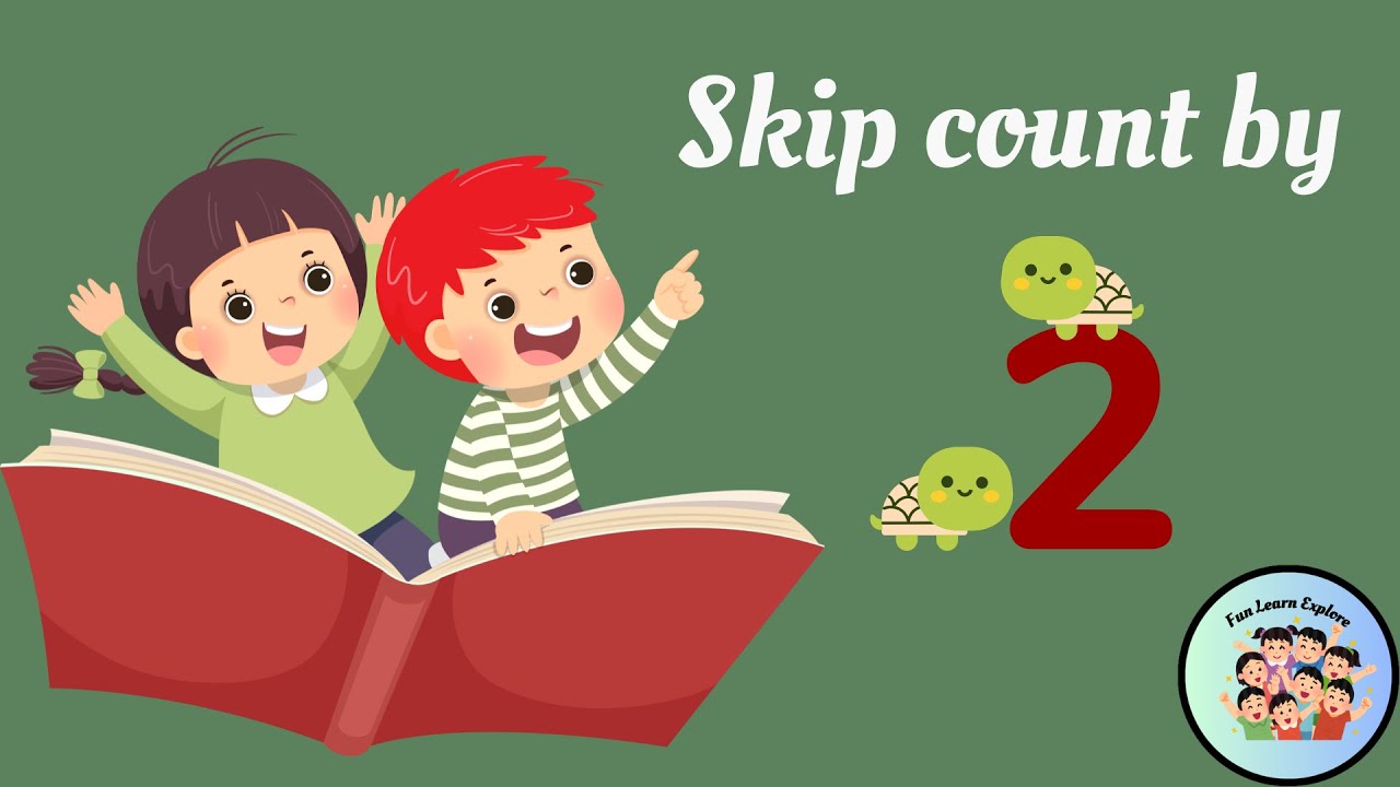 Skip Counting by 2s | Easy Math Trick for Kids | Maths for Kindergarten and Year 1|Fun Learn Explore