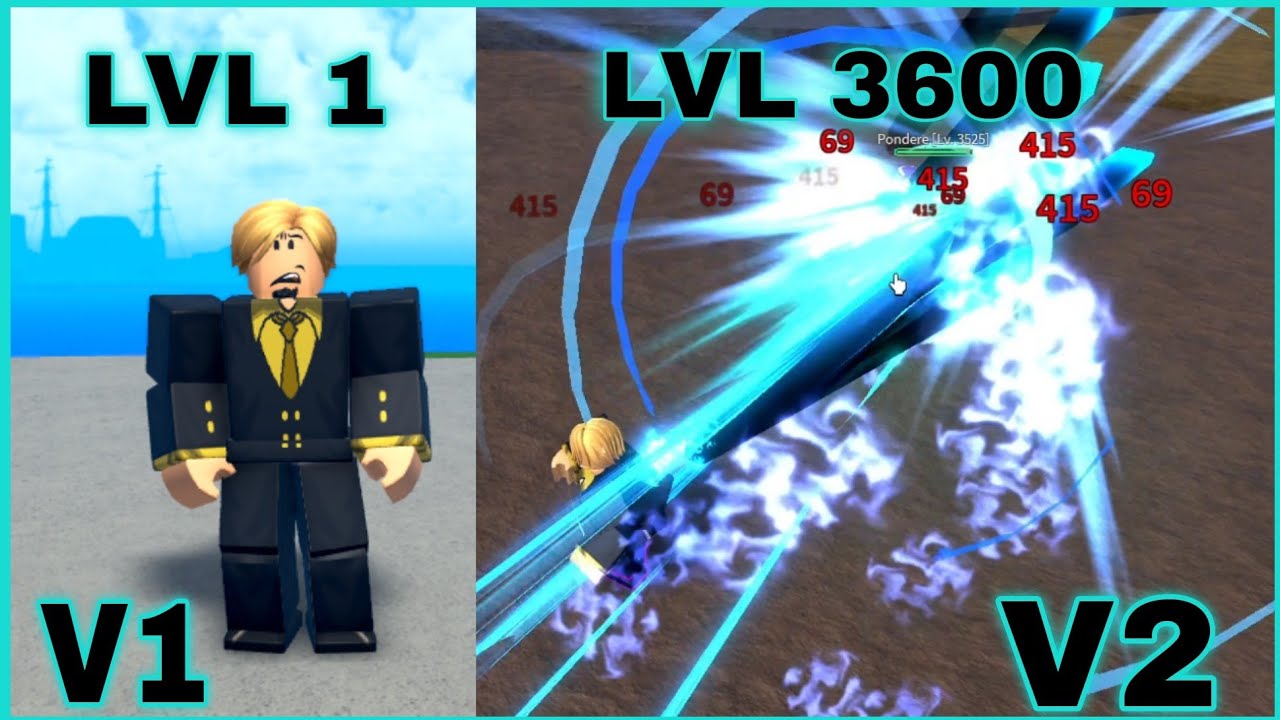Noob Uses Dark Leg v1 v2 ( Fighting Styles ) I Reached Level Max In King Legacy