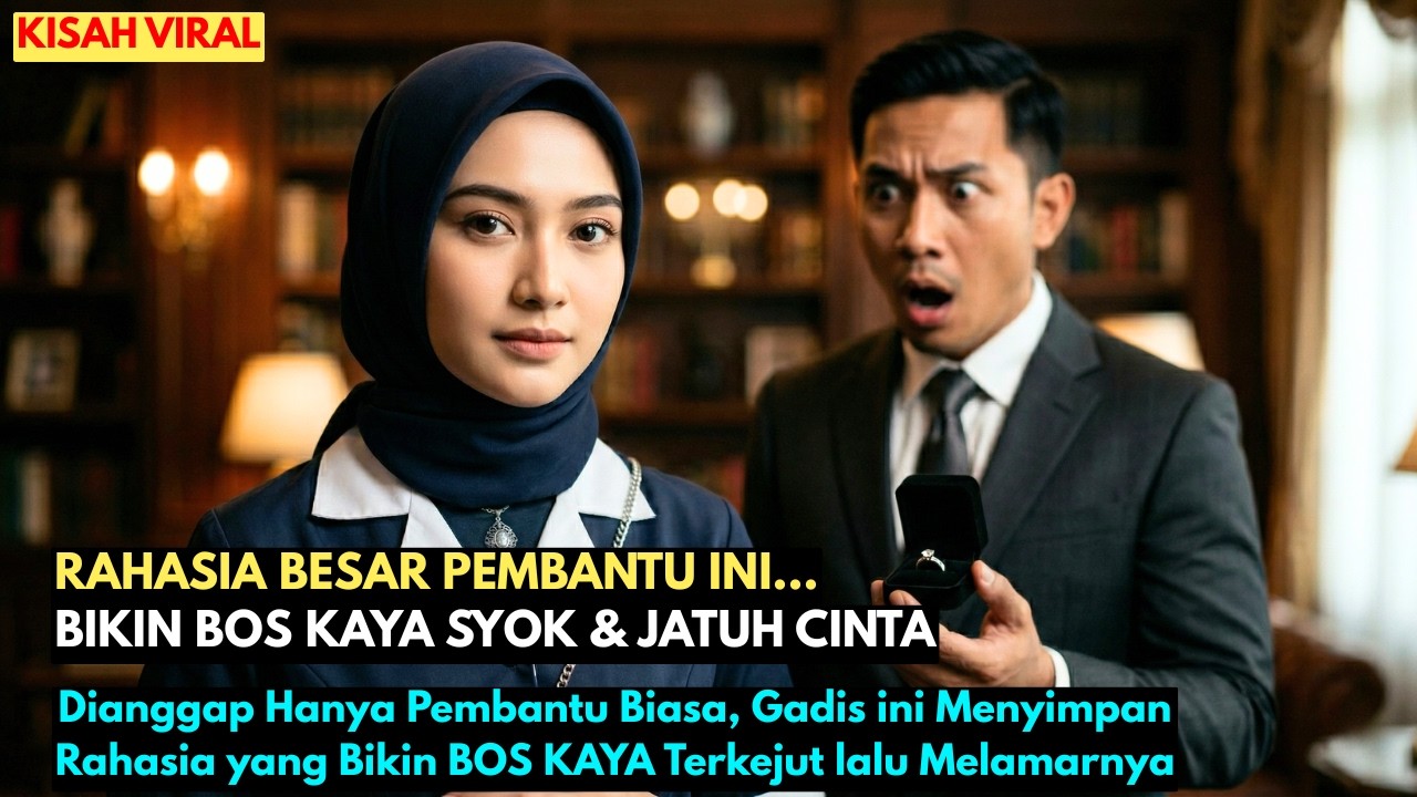 Dianggap Pembantu Biasa, Gadis ini Menyimpan Rahasia yang Bikin BOS KAYA Terkejut lalu Melamarnya