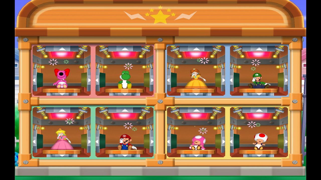 Mario Party 7 Deluxe Cruise 8 Player minigames but I control every player