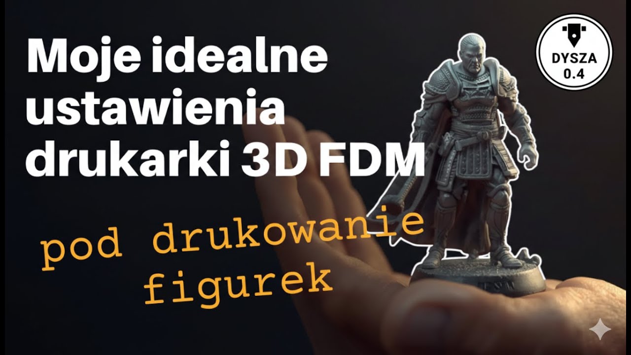 Idealne figurki z dyszy 0.4? Sprawdź mój profil 0.12 mm! (Szybko i dokładnie)