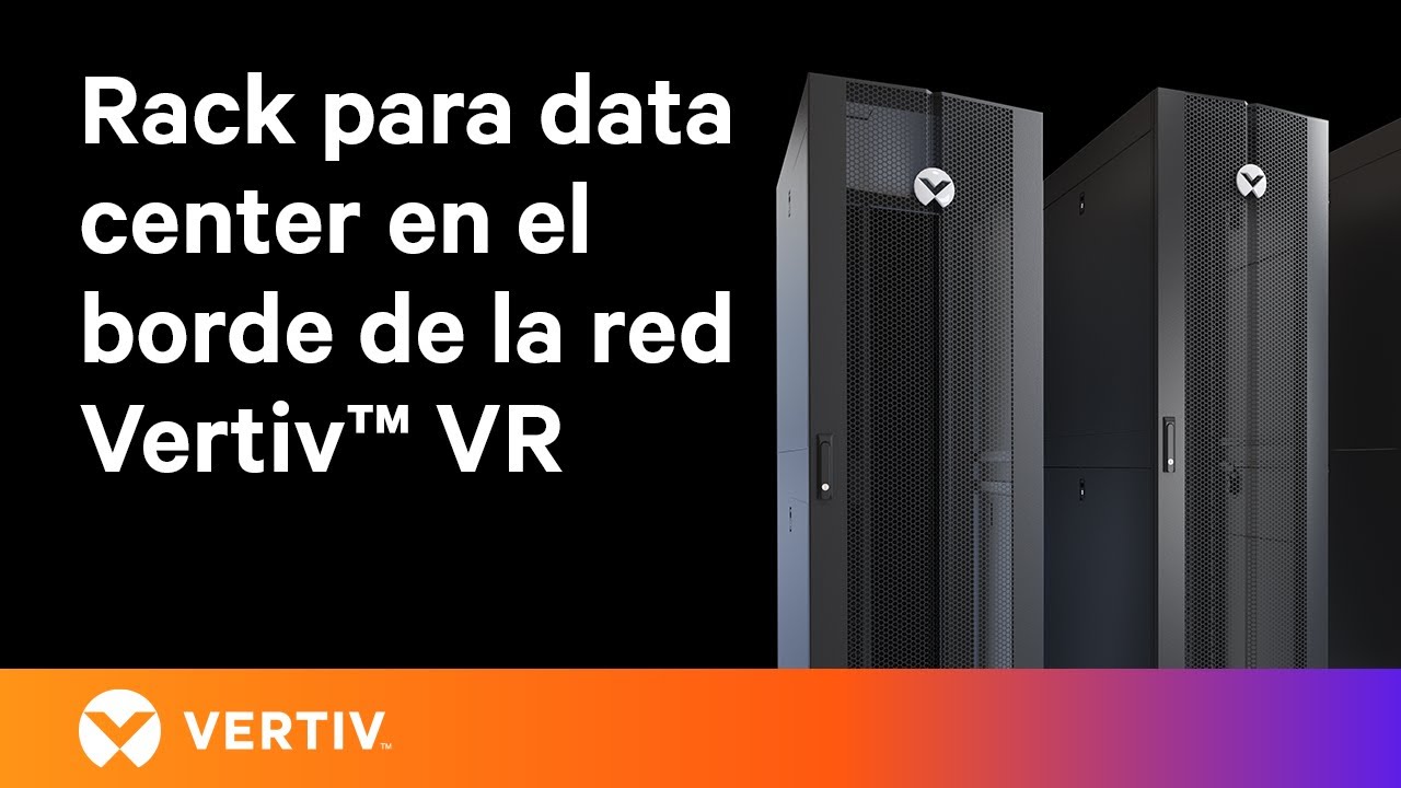 Rack para data center en el borde de la red Vertiv&trade; VR