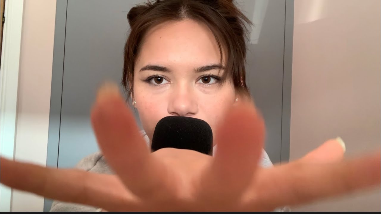 ASMR// pure mouth sounds and fast hand movements