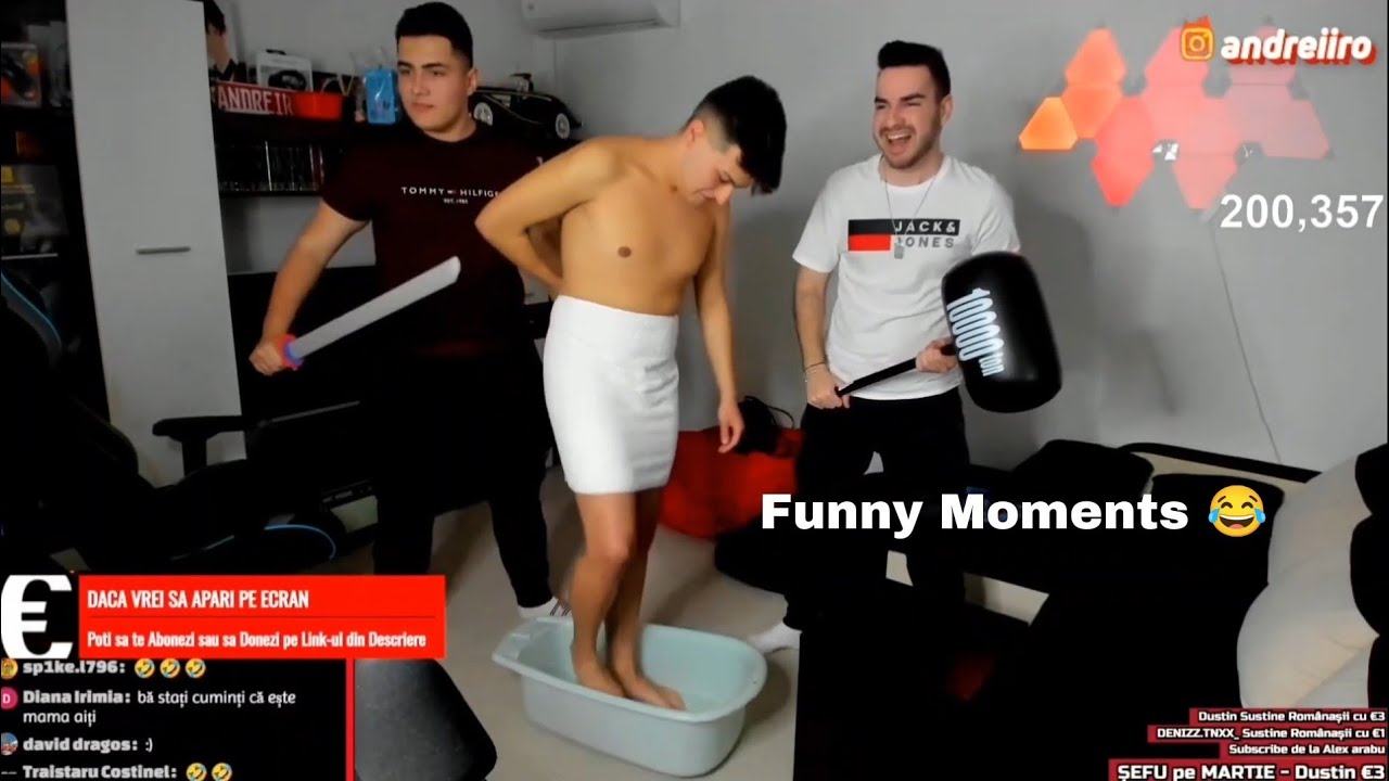 Funny Moments 😂 din live-ul special de 200k + Momentul
