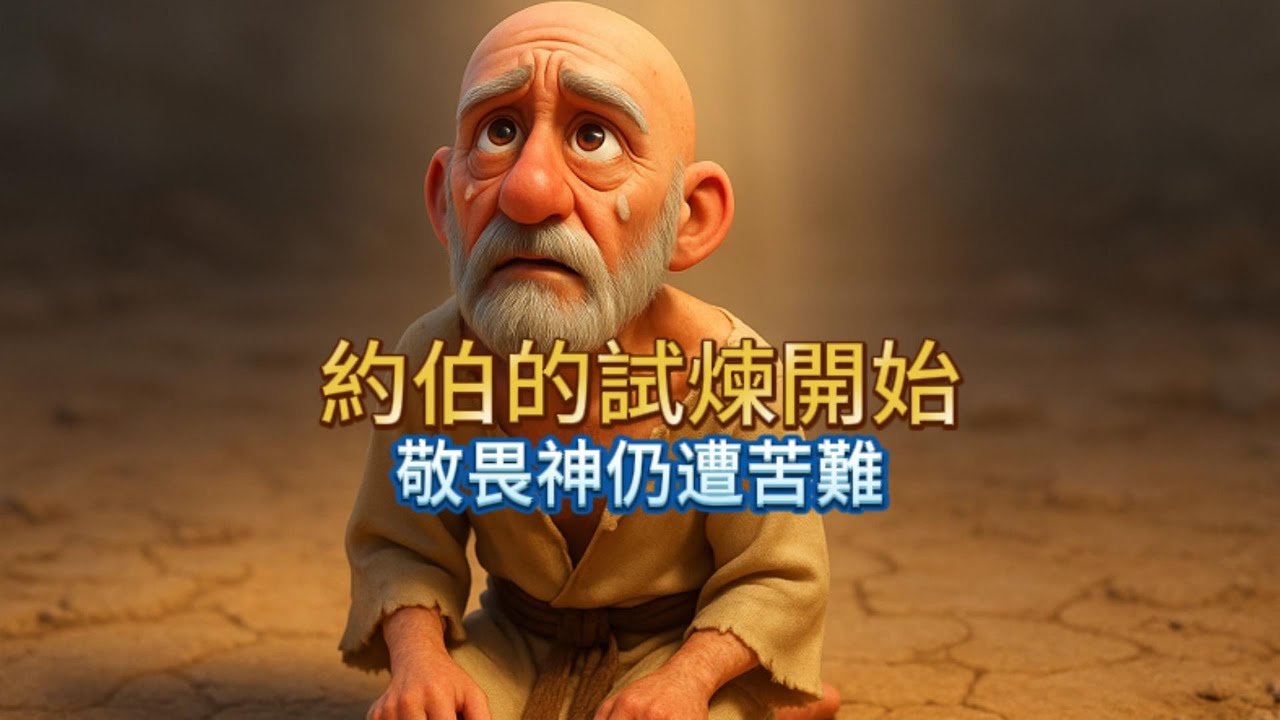 約伯的試煉開始｜敬畏神仍遭苦難？ (約伯記 1章)｜Bible Stories Alive 聖經故事屋