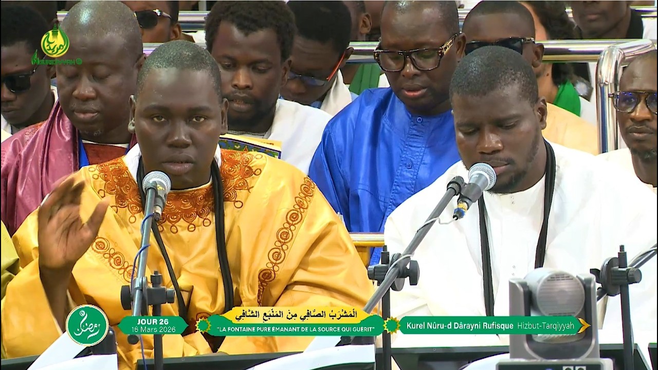 Intégral Prestation Kurel Nûru-d Dârayni Rufisque Hizbut-Tarqiyyah 26e Jour Ramadan 2026/1447h.