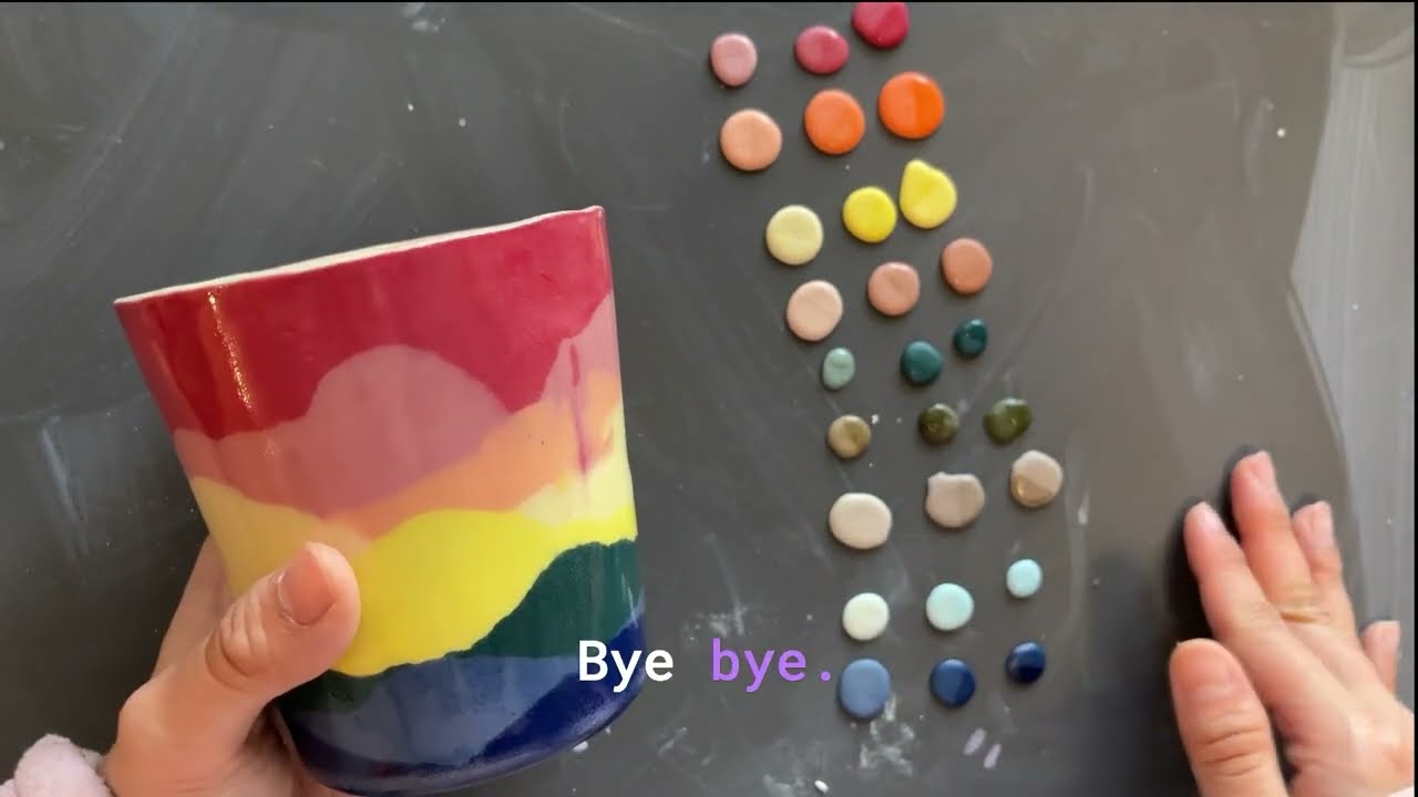 How to Make Colored Slip with Mason Stains