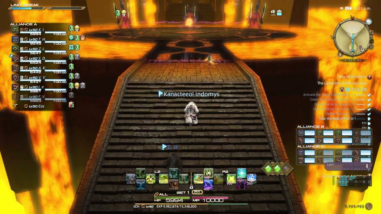 [FFXIV  Roulette's] SCH 92-94 | Chill Pure Gaming Vid | No Commentary,   Relax and Enjoy | 4K 60FPS😎