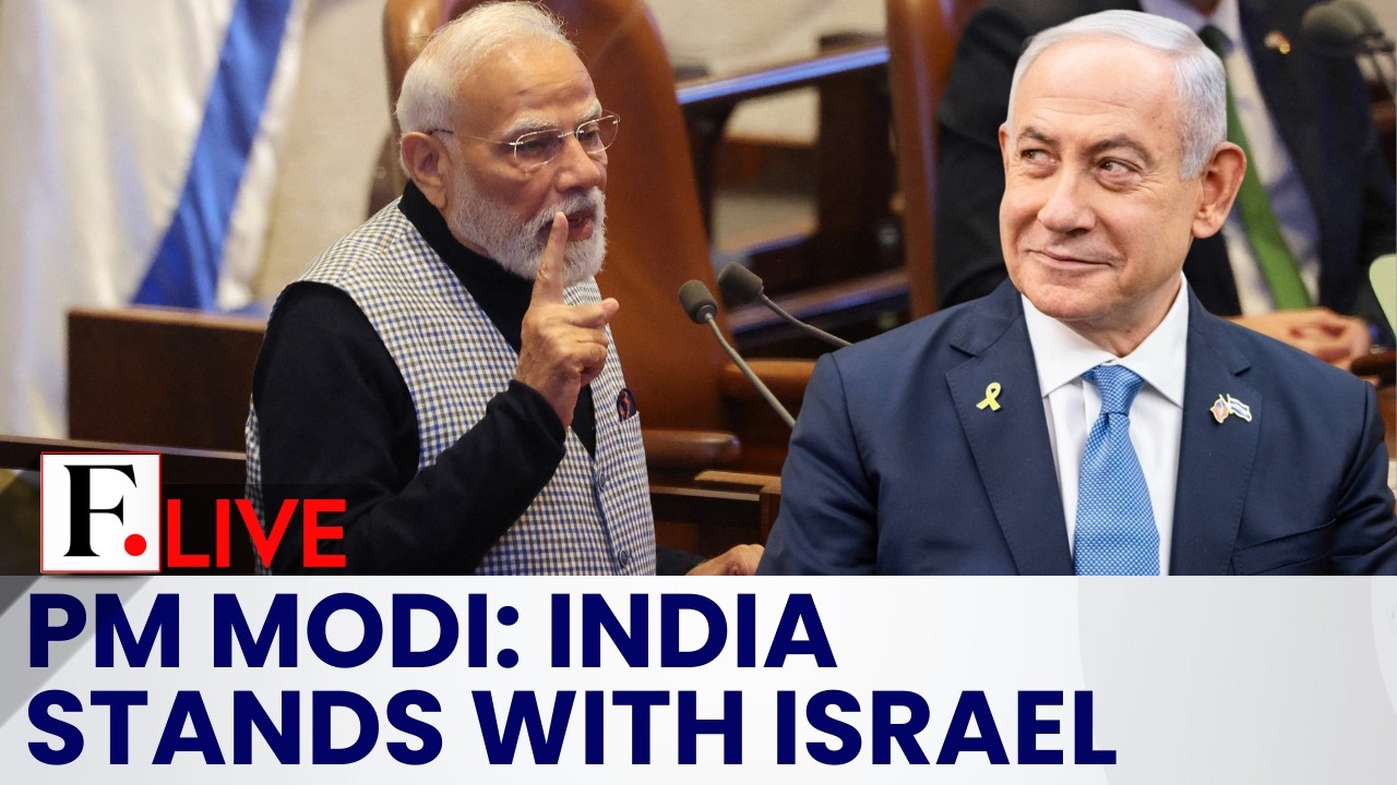 LIVE: PM Modi In Israel: Meets Netanyahu, Conferred Highest Award | Firstpost Live