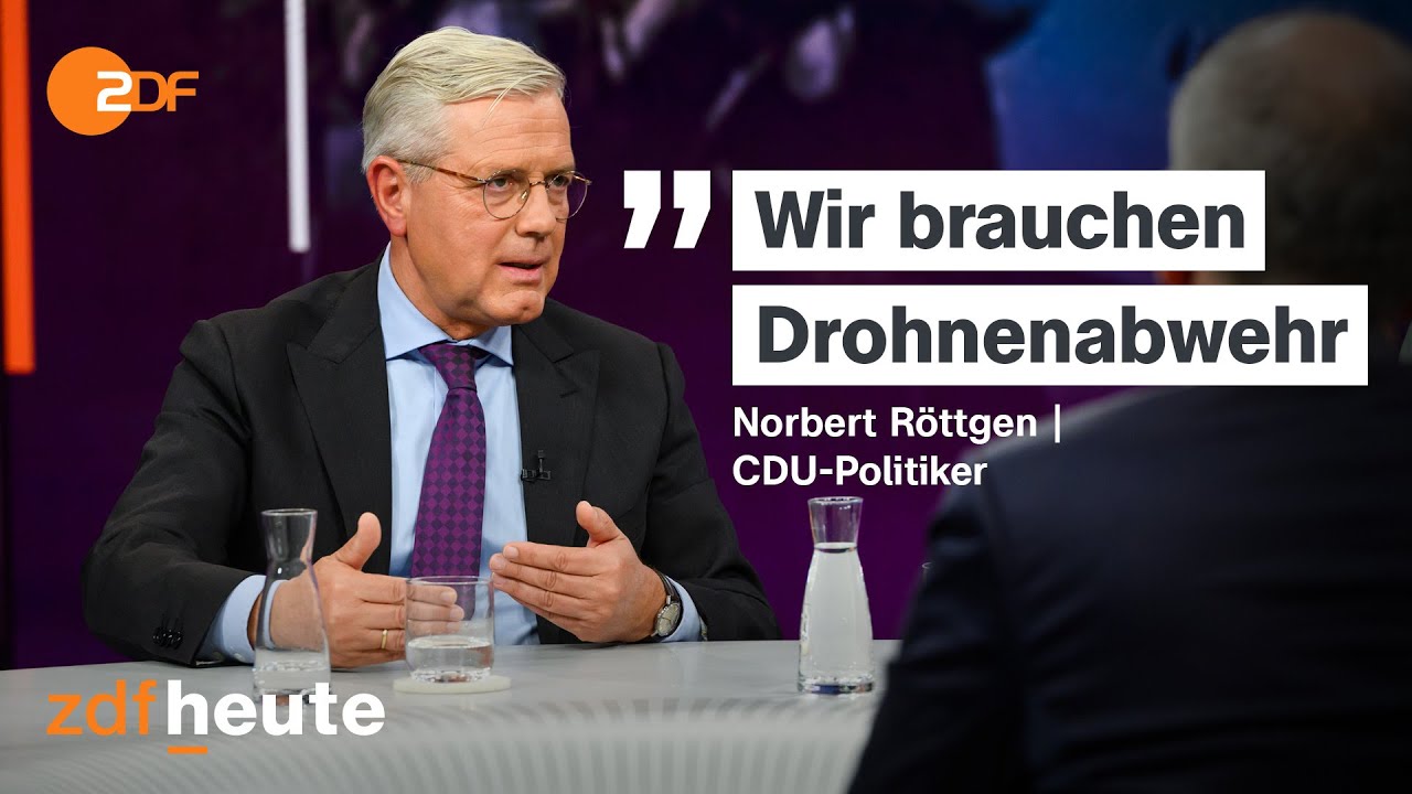 Putins Drohnen, Trumps Spielchen &ndash; Europa nicht ger&uuml;stet?&ldquo; | &bdquo;maybrit illner&ldquo; vom 18. September 2025