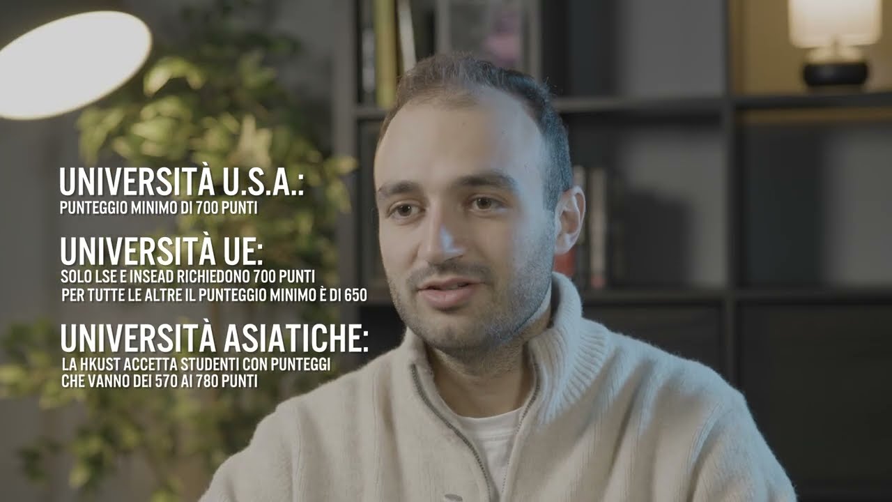 Come Viene Calcolato Il Punteggio Del Gmat? Quali sono i punteggi minimi per ogni universit&agrave;?