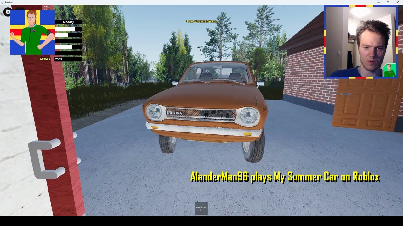 AlanderMan96 Plays My Summer Car – Roblox Edition!