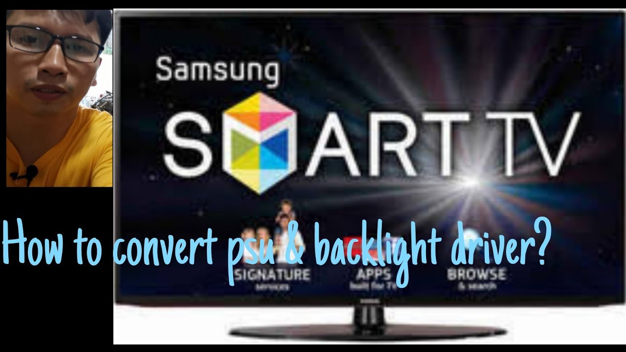 How to convert power supply?Samsung 40