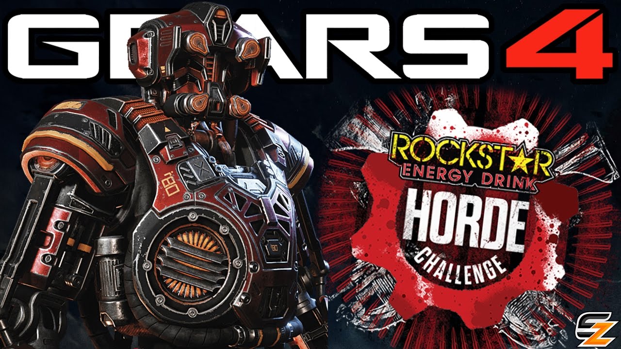 Gears of War 4 Rockstar Horde Challenge - Win Epic Prizes! (Gears 4 Rockstar Energy Drink)