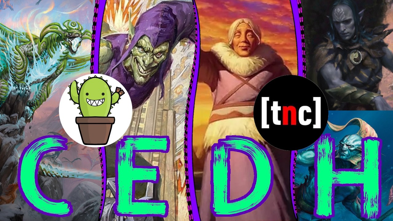 Играете по мете?? Геймплей Cedh - Зеленый Гоблин против Гран Гран против Урени против Надье/Трасиоса
