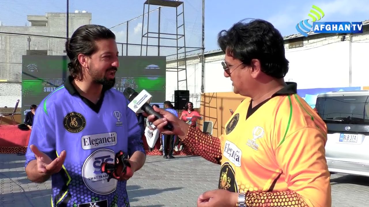 Exclusive conversation with Nomi on Afghan TV during the Swat Artist Ramazan Premier League 2026.