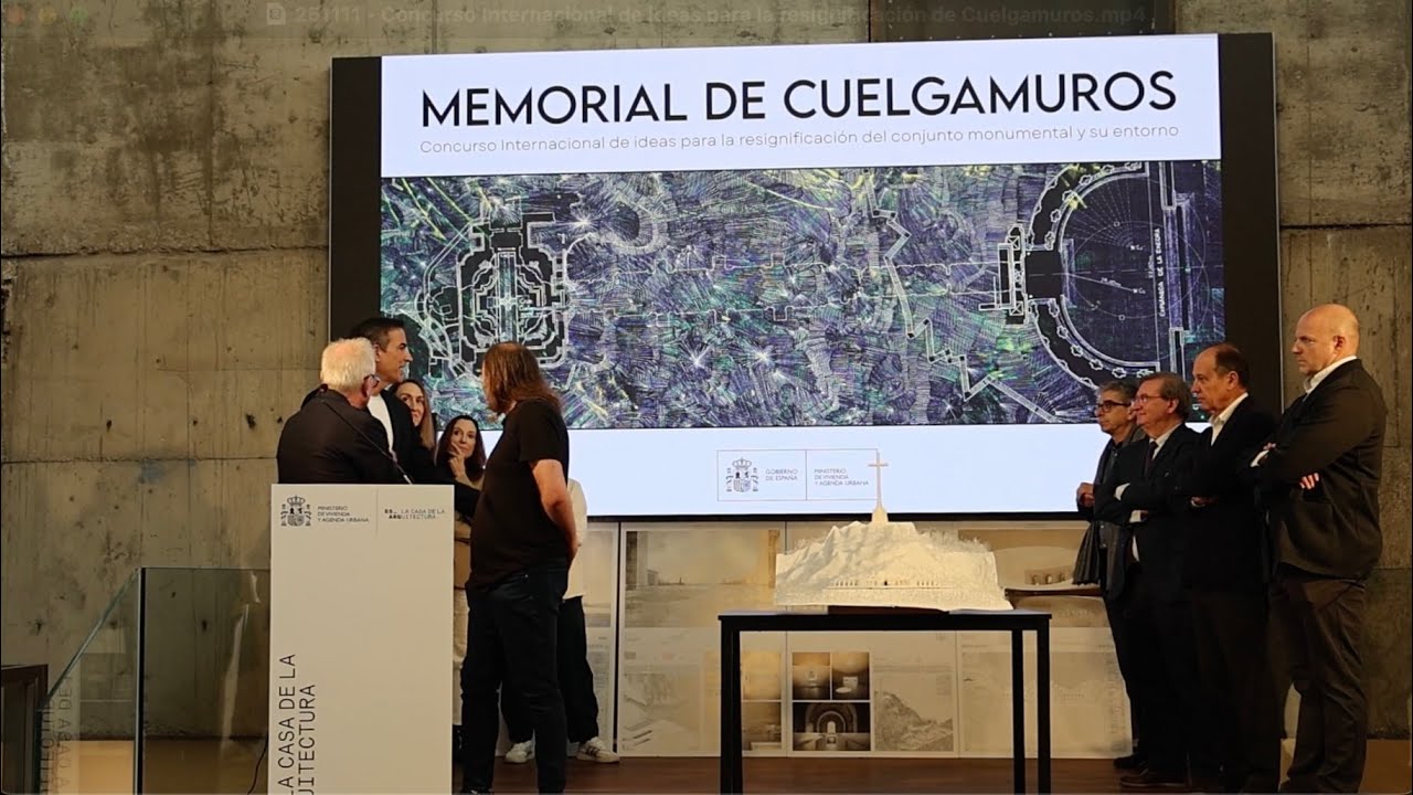 ‘La base y la cruz’, proyecto ganador del concurso para la resignificación del Valle de Cuelgamuros