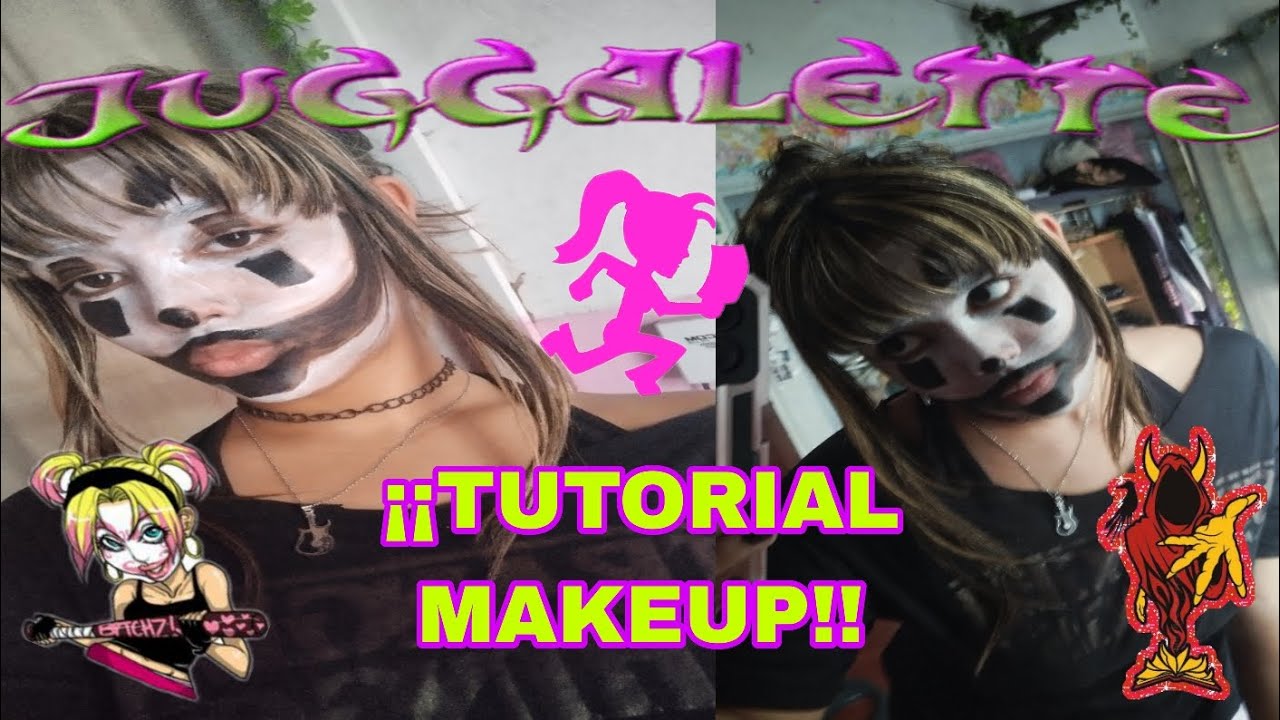 ¡¡MAKEUP JUGGALETTE PARA ESTE CARNAVAL!! | Makeup tutorial