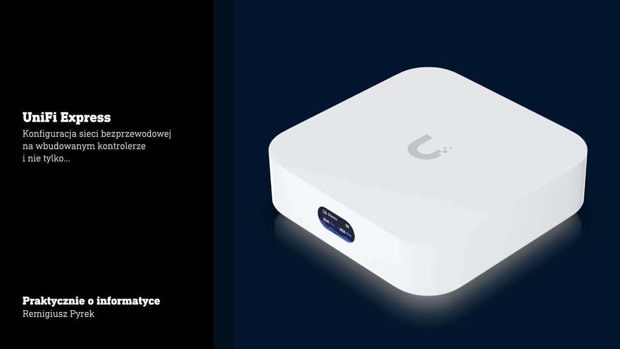Konfiguracja sieci UniFi WiFi