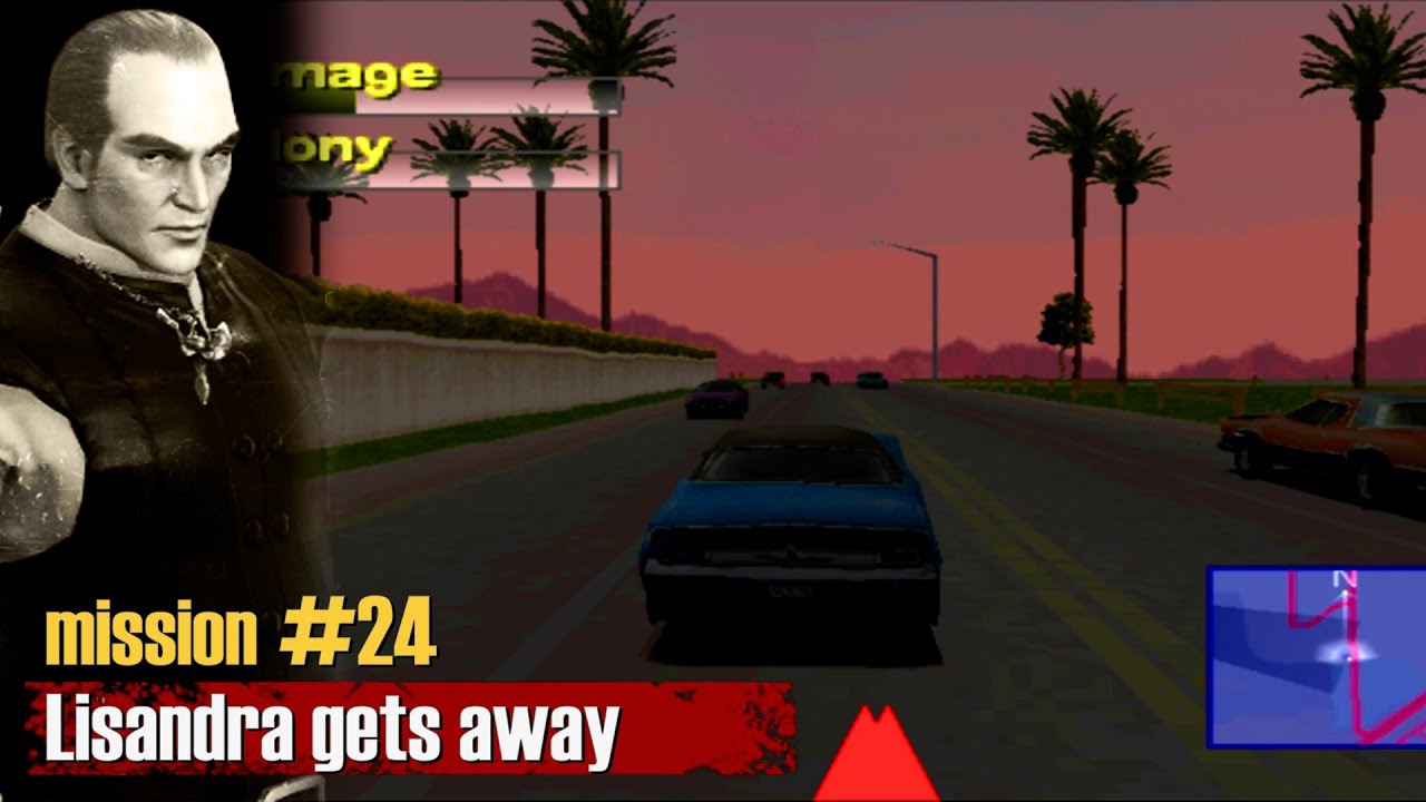 DRIVER 2 - Dr. Shemp's Mission: The Allie Problem — Mission #24: Lisandra gets away