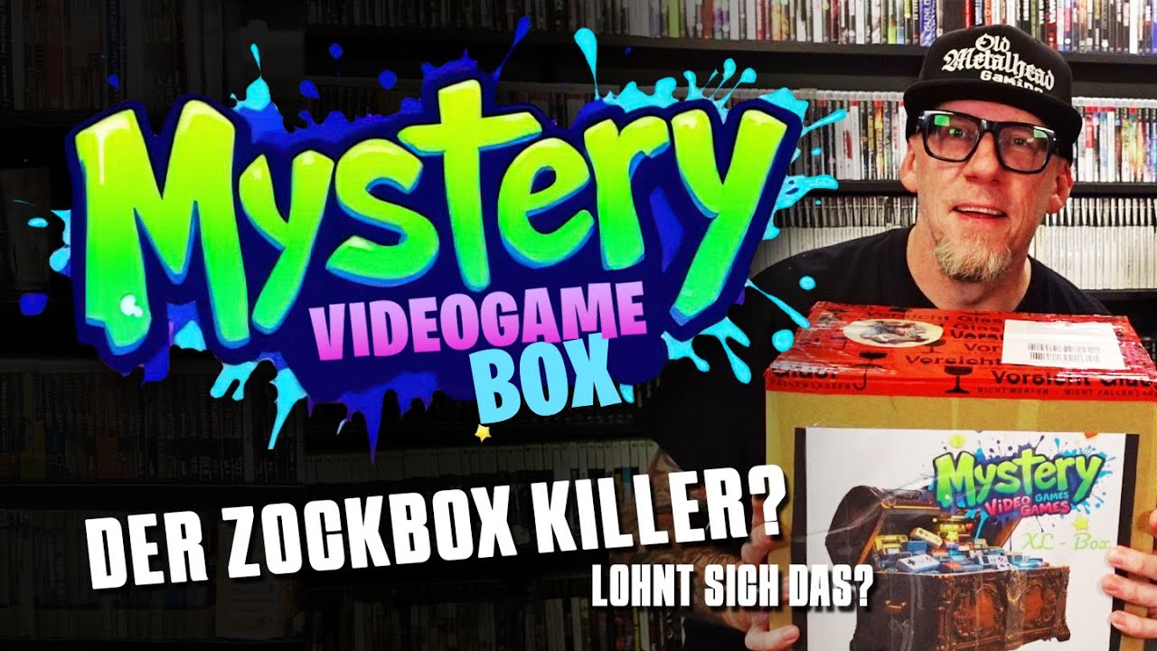 20 Games für 60 Euro: Die Mystery Box XL vom #retrodogshop - Lohnt sich das? | #OldMetalheadGaming