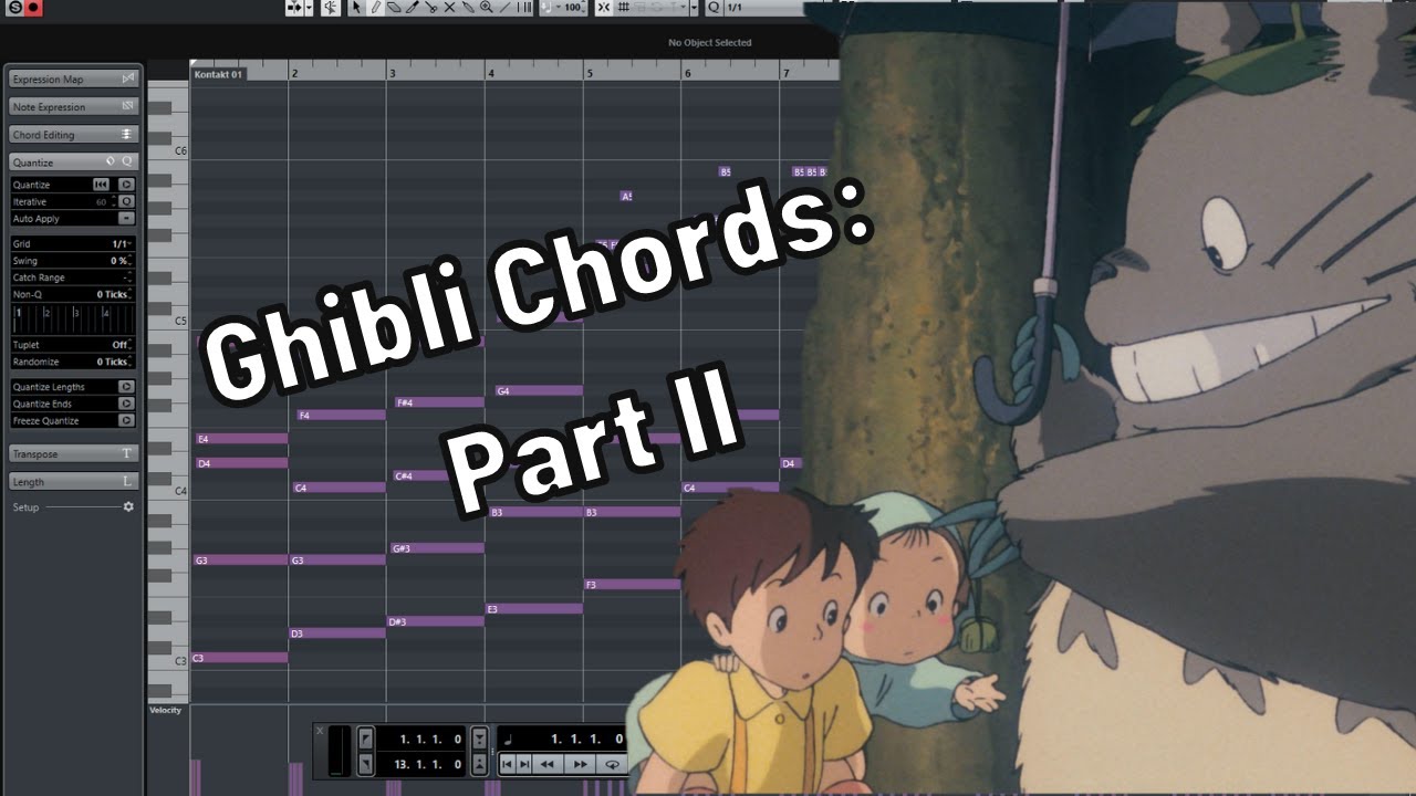 Написание аккордов для Ghibli: Часть 2