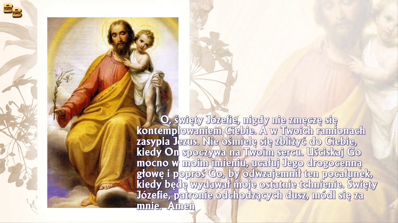 Starożytna Modlitwa do świętego Józefa