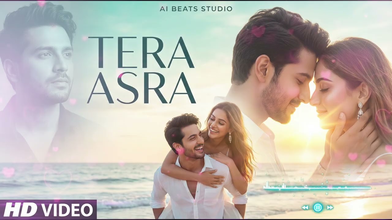 Tera Asra | New Hindi Romantic Song 2026 | Heart Touching Love Story