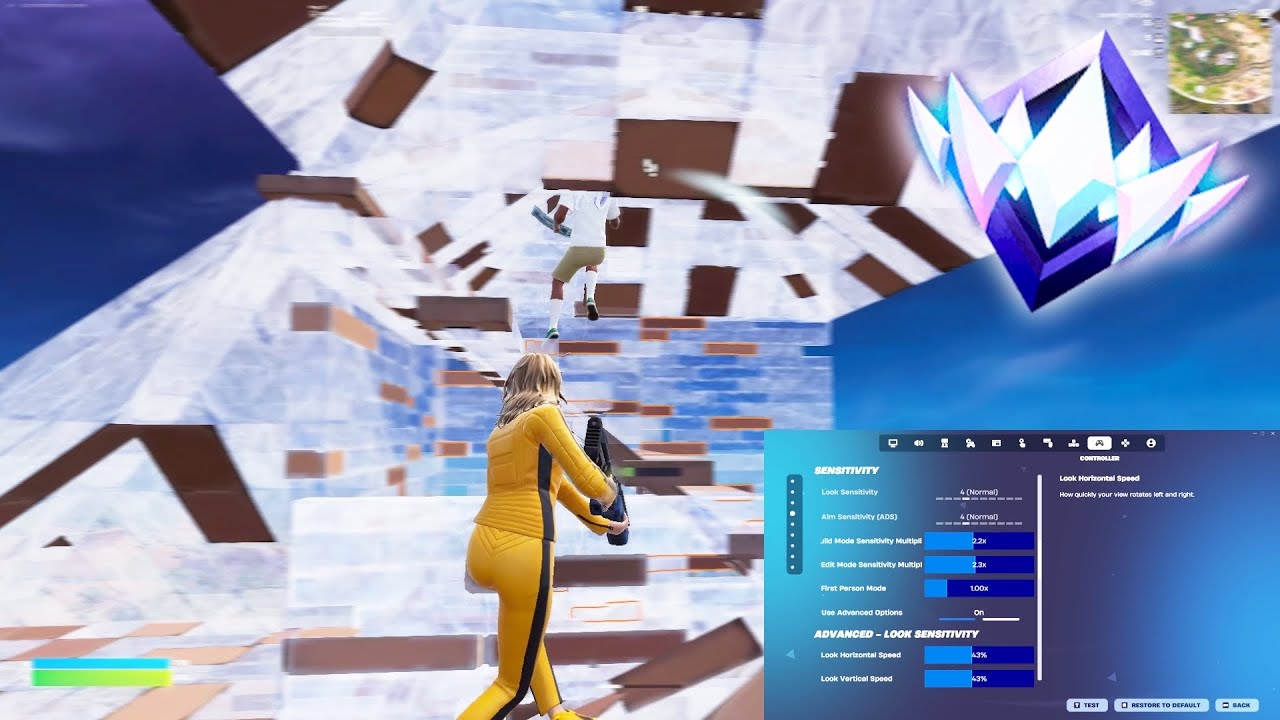 Perfect Piece Control & Aim 🧩🎯 + NEW BEST Controller Settings For Fortnite Chapter 7! (PS5/XBOX/PC)