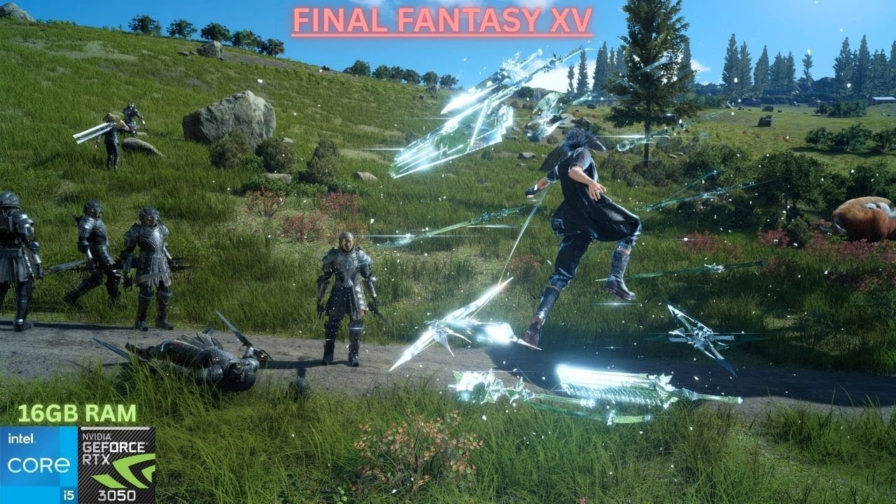 Final Fantasy XV Gameplay - i5-12450H, RTX 3050 6GB, 16GB RAM!
