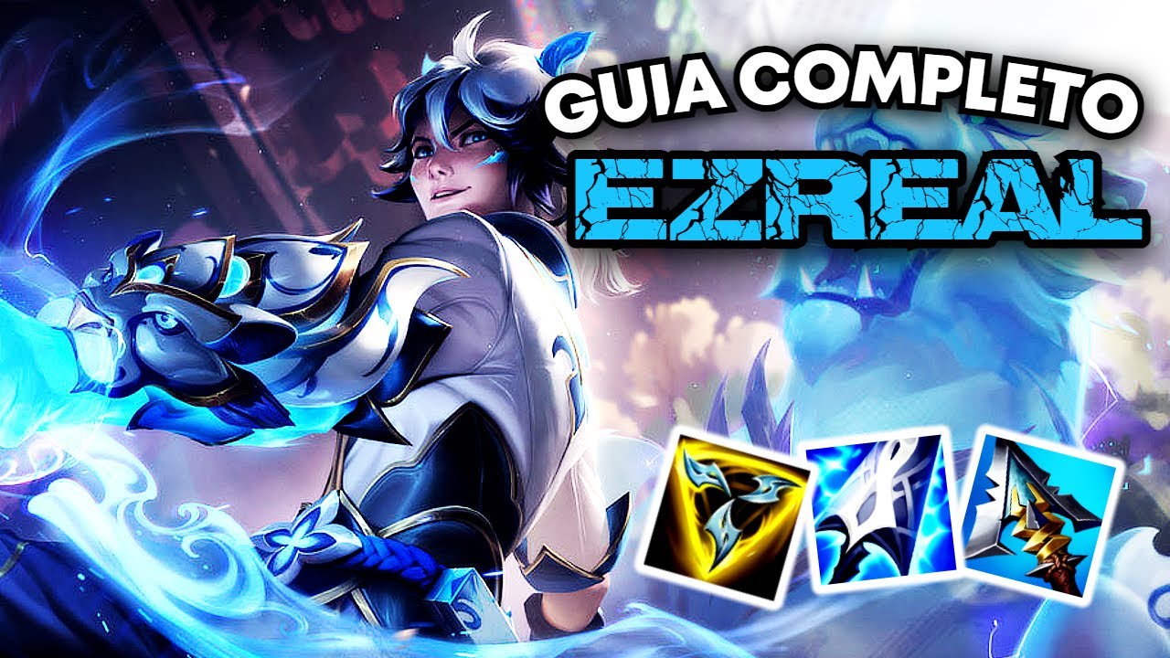 COMO JOGAR DE EZREAL [GUIA COMPLETO] | COMBOS, TRUQUES, HABILIDADES, RUNAS E MAIS 2024 [ATUALIZADO]