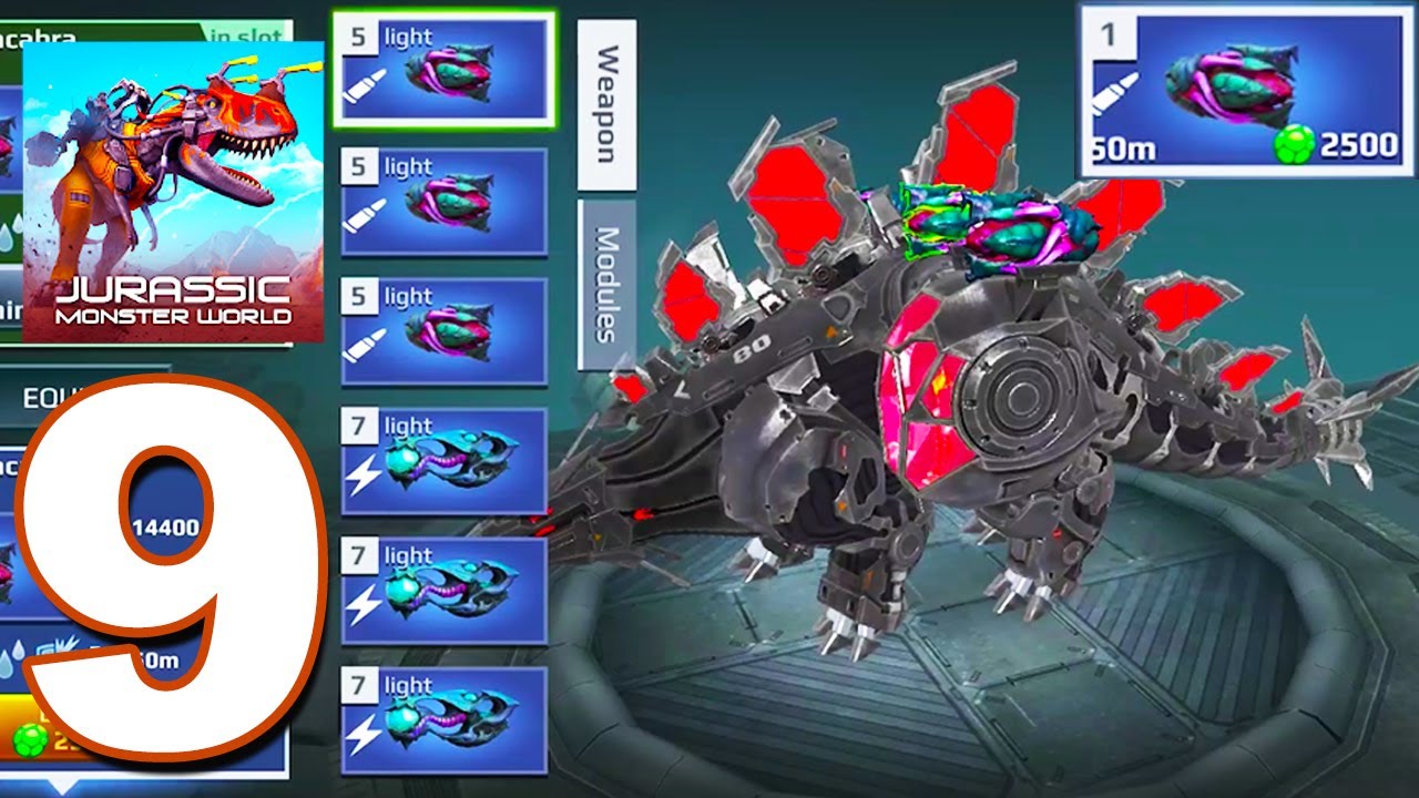 Jurassic Monster World - Gameplay Walkthrough Part 9 - Best Gun in Game (Android Games)