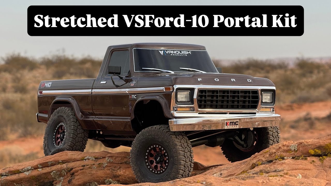 VSFord10 First Drive! Vanquish Portal Kit Custom Build