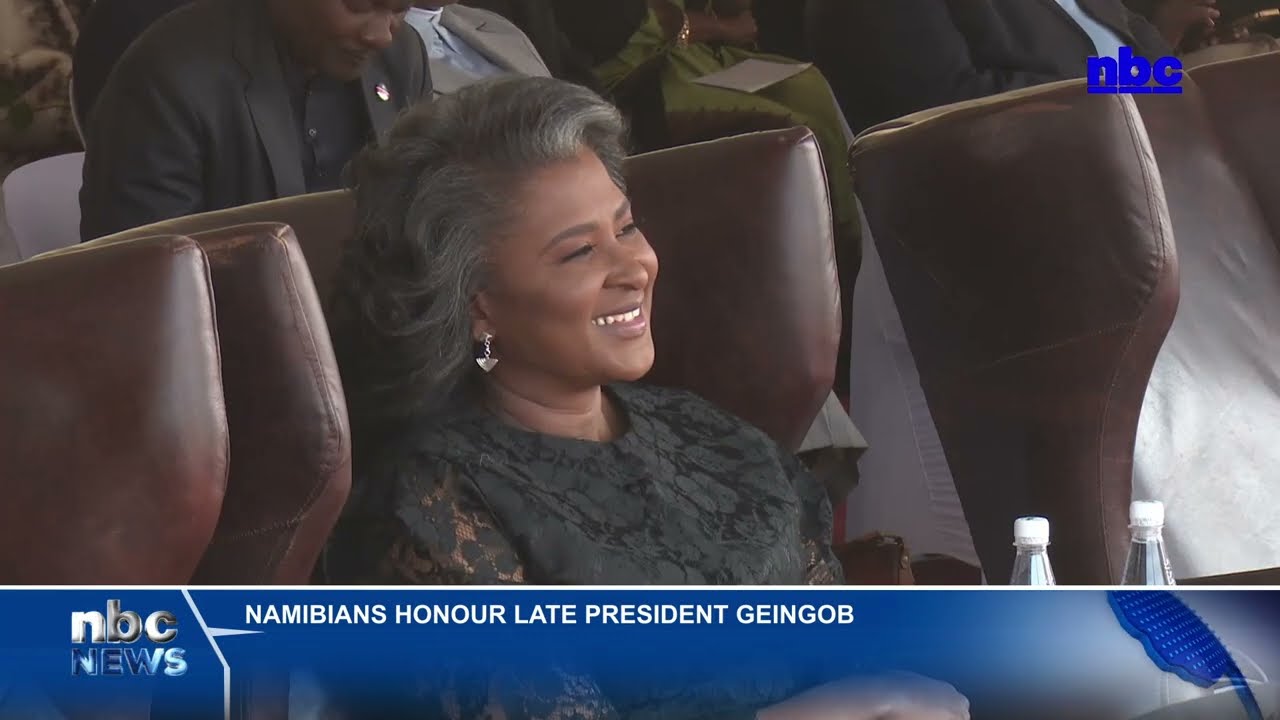 Namibians honour late President Geingob - nbc