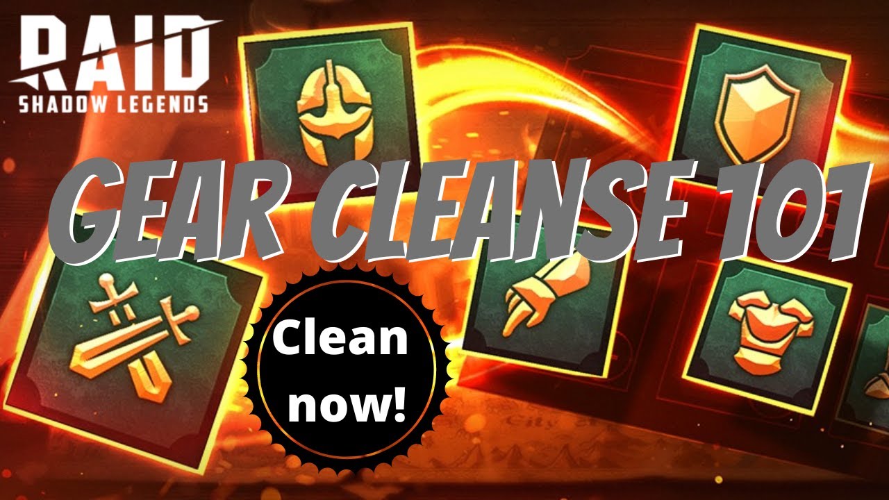 Gear Cleansing 101 | EASY TIPS!  Raid: Shadow Legends