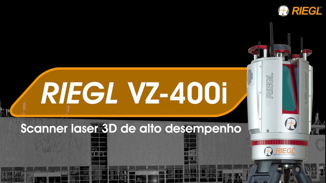 VZ-400i (Portuguese): O RIEGL  VZ-400i High Performance Terrestrial Laser Scanner