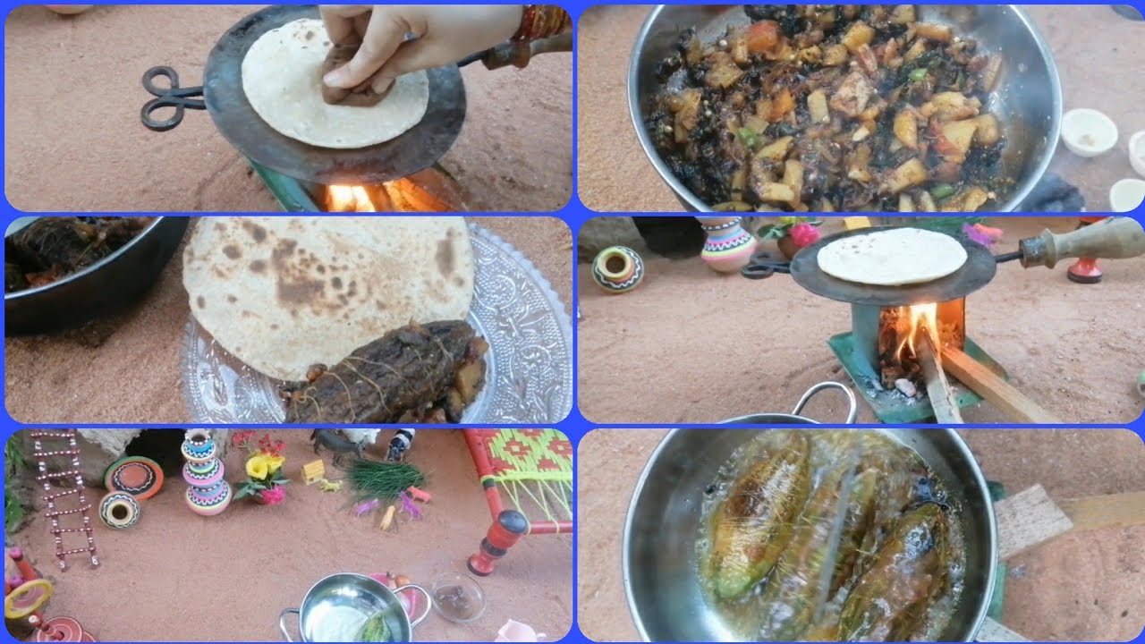 Village cooking||سبزیوں بھرے کریلے||veg kraila|| Mudhouse cooking #villagefoodsecrets