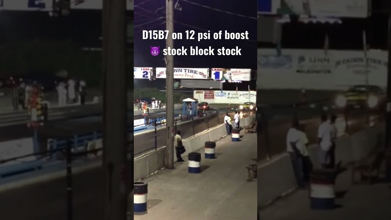 D15B7 on 12 psi of boost 😈 stock block stock #viral #love #video #subscribe #shorts #short #boost