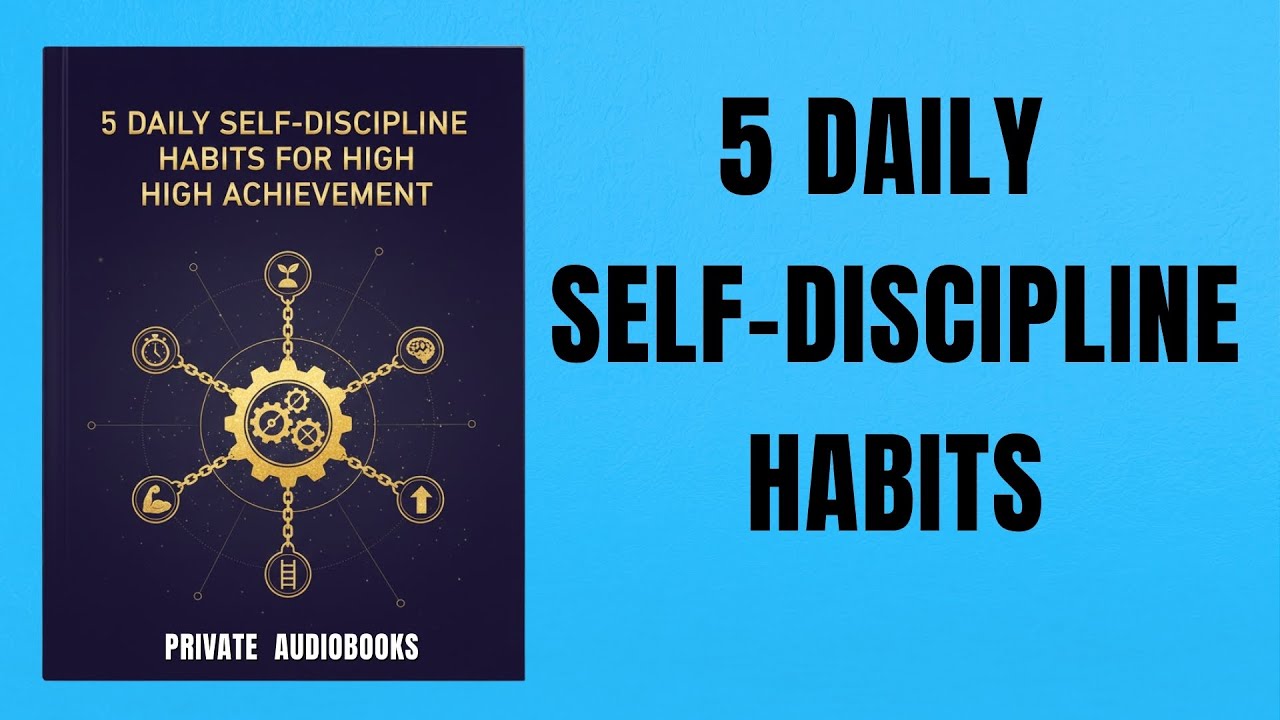 5 Daily Self Discipline Habits for High Achievement | English Audiobook