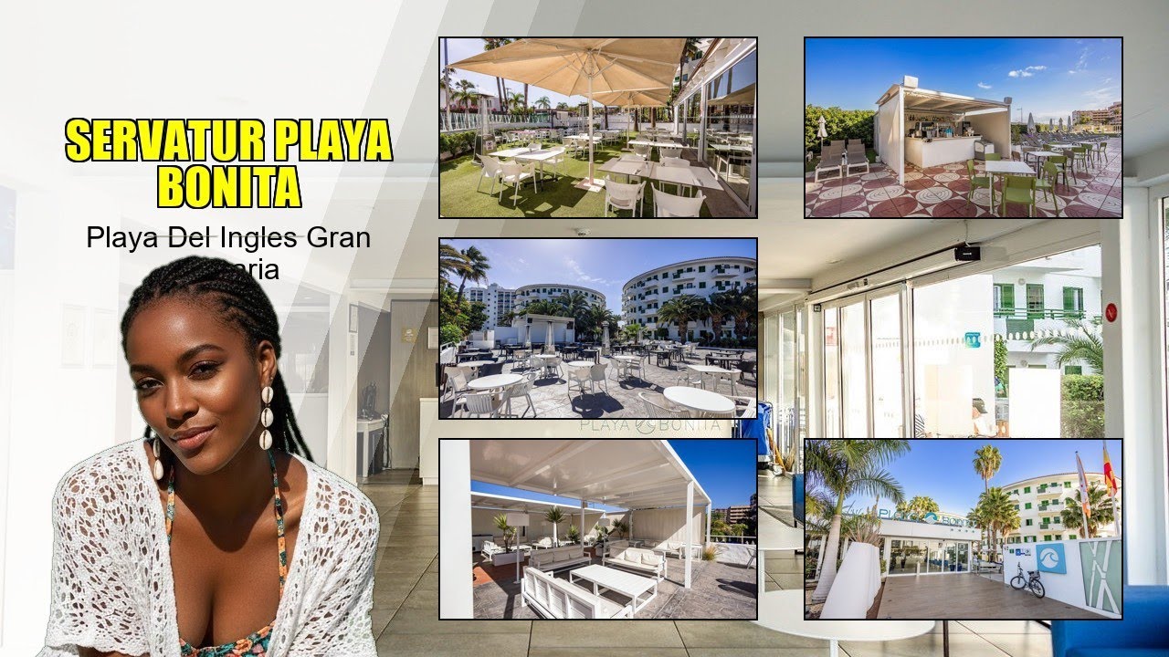 Relaksujący wypoczynek w Servatur Playa Bonita w Playa Del Ingles na Gran Canarii