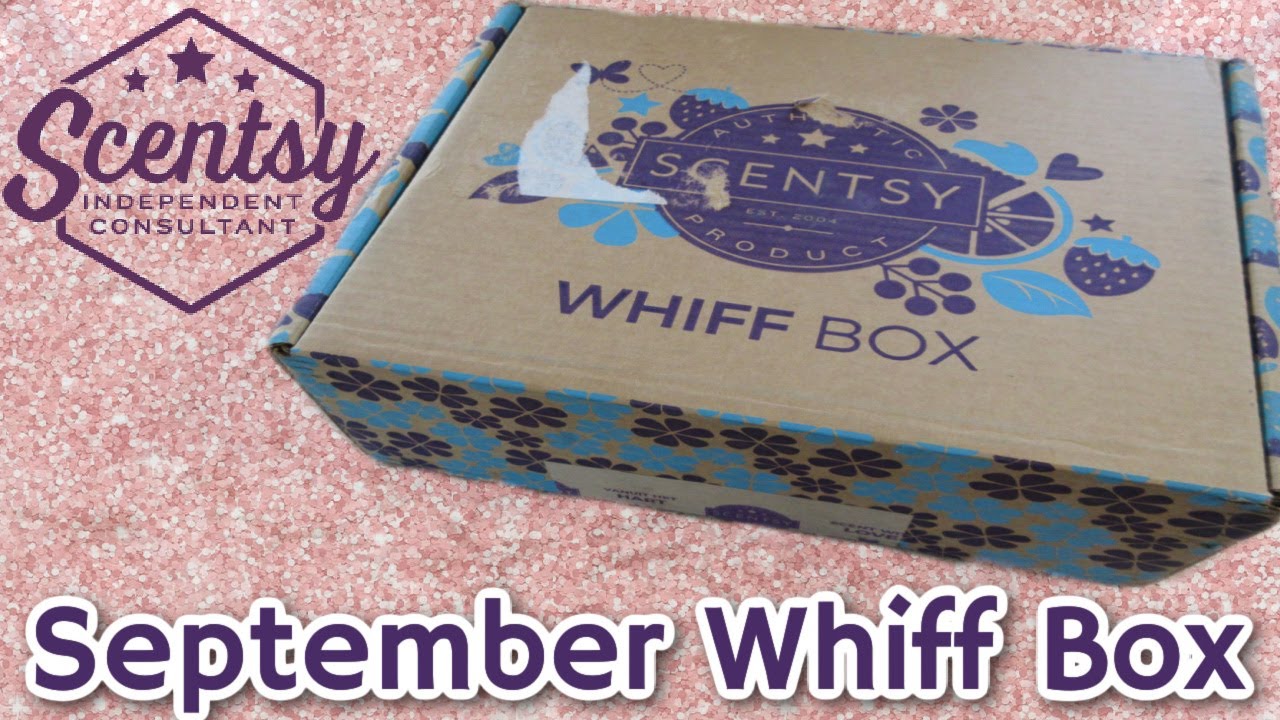 Scentsy September Whiff Box Unboxing