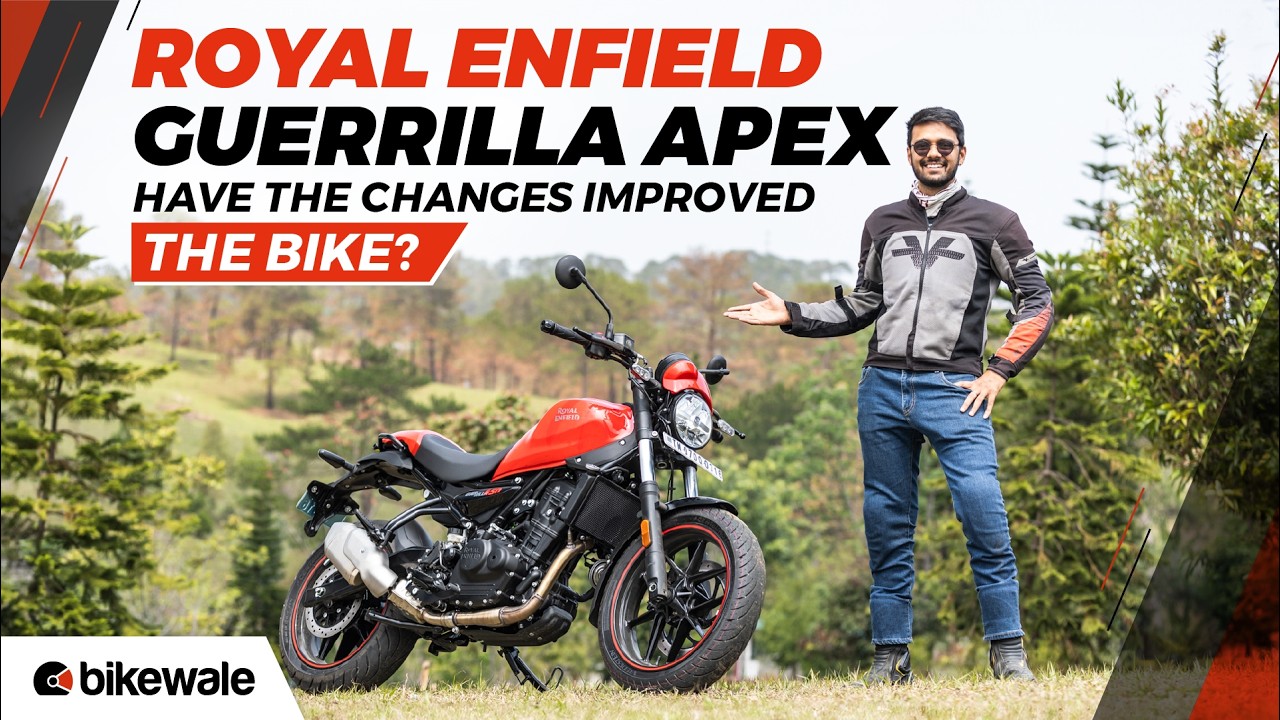 Обзор мотоцикла Royal Enfield Guerrilla 450 Apex | Более спортивный, более захватывающий? | BikeWale