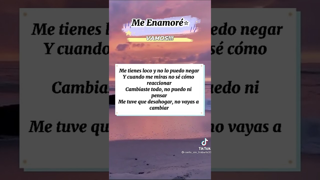 CANTA SIN TRABARTE (tiktok)