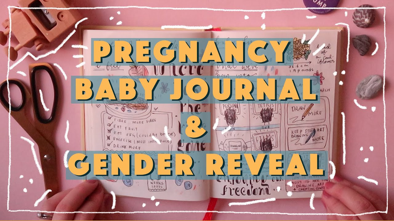 Keep a Pregnancy Baby Journal | Gender Reveal |SpottedJournal