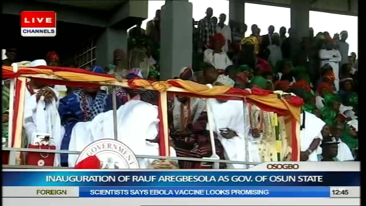 Inauguration Of Rauf Aregbesola As Governor Of Osun State Part 4