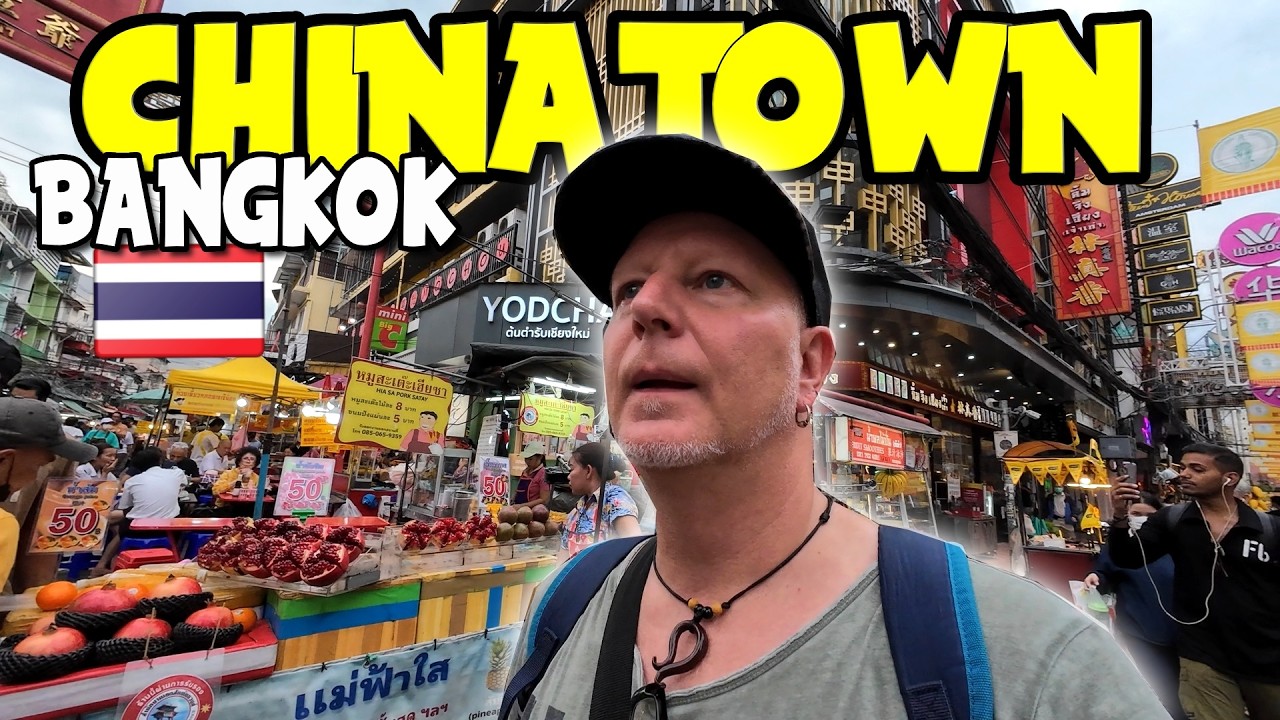 Schmelztigel Bangkok: Chinatown ist extreme Reizüberflutung #thailand 🌏