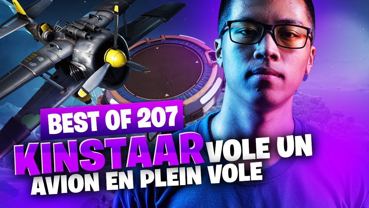 BEST OF SOLARY FORTNITE #207 ► KINSTAAR VOLE UN AVION EN PLEIN VOL
