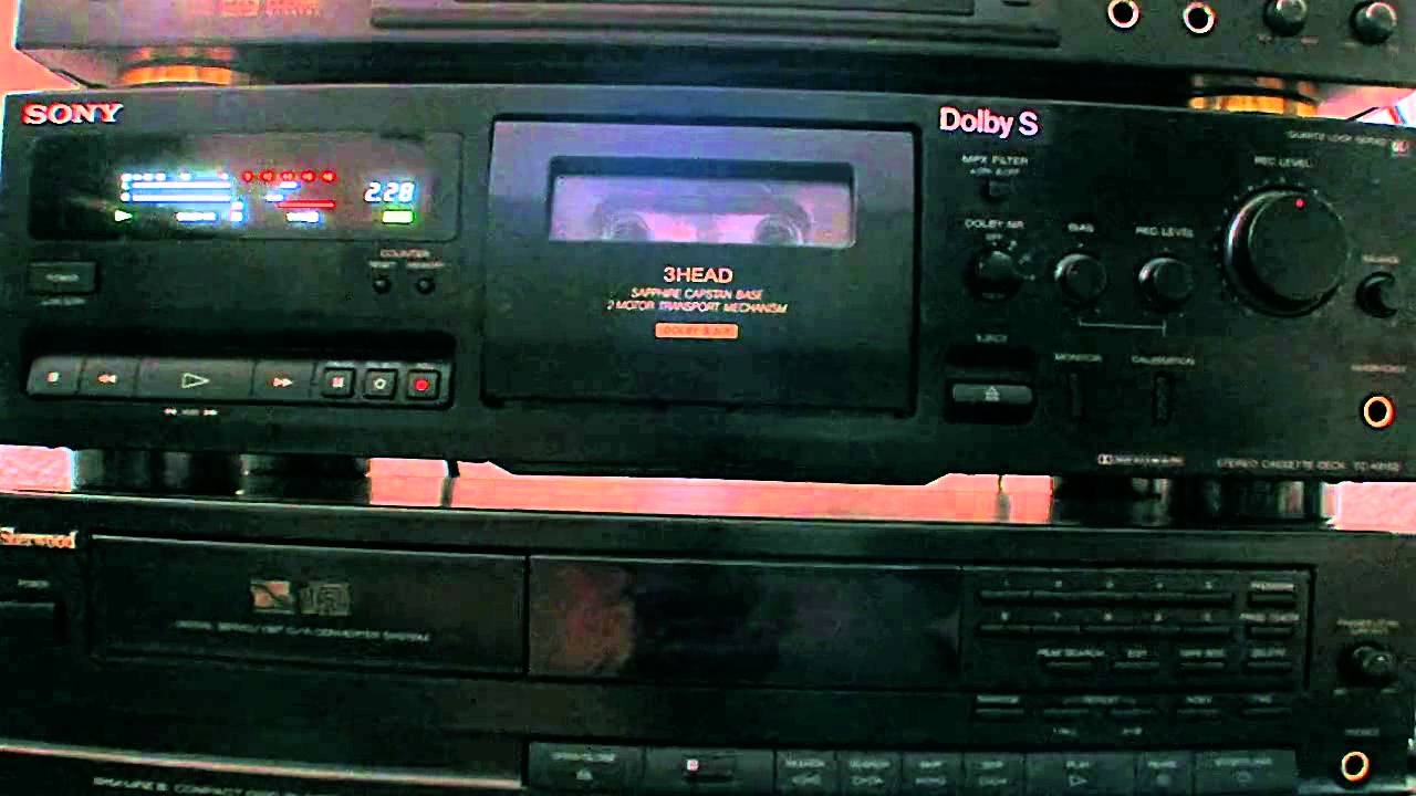 SONY TC-K615S 3 Head Tape Deck Dolby S