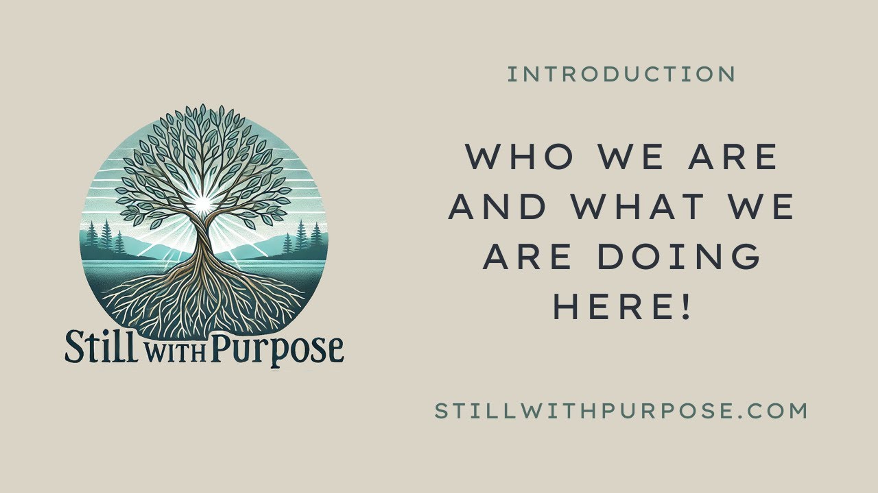 Who we are and what we are doing here! @StillWithPurpose