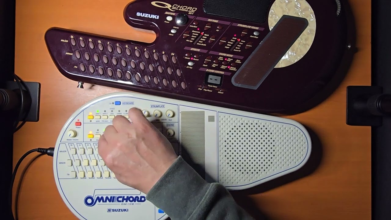 Connecting Suzuki Omnichord OM-108 to Q Chord Using MIDI